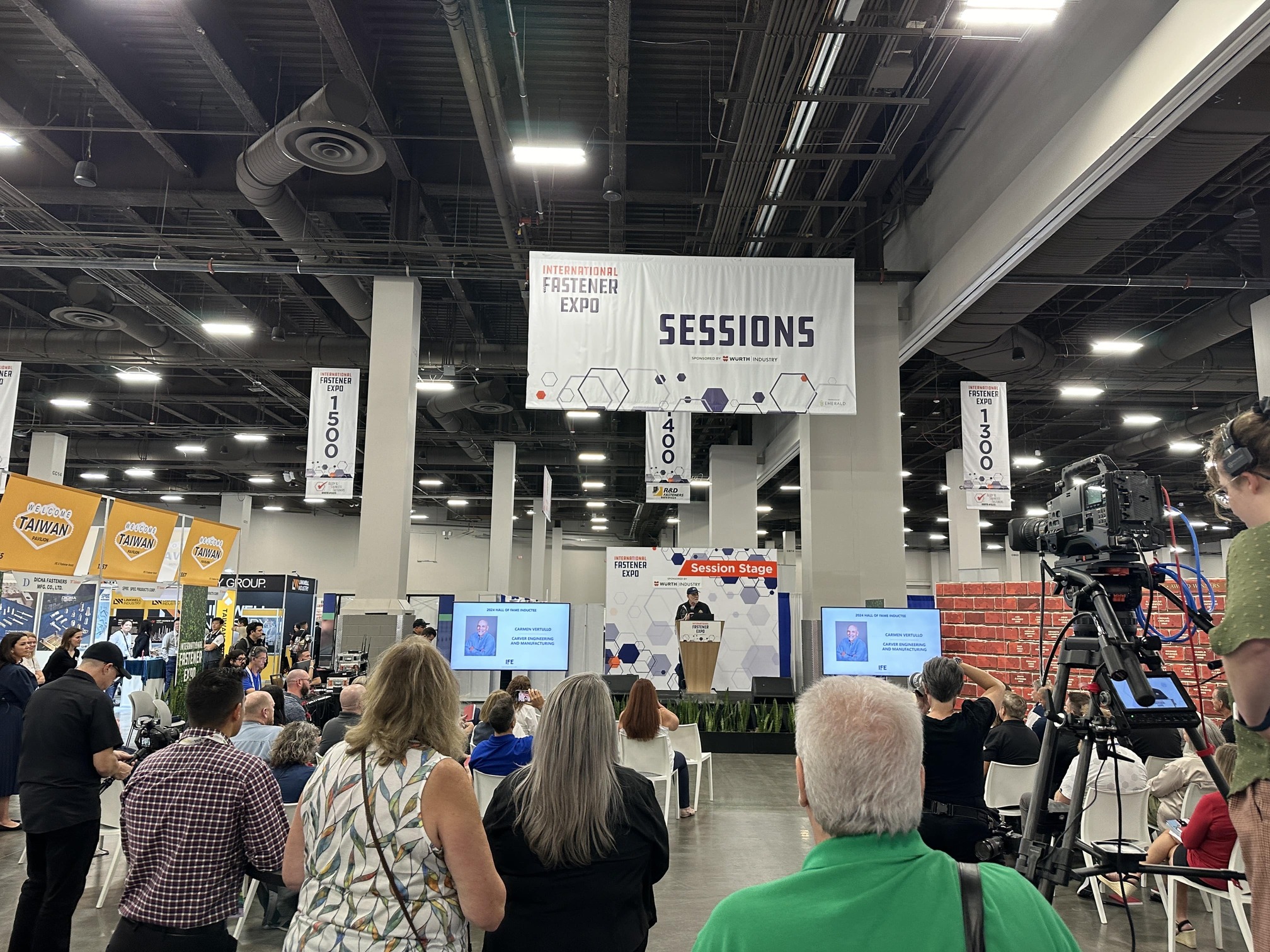 The session stage at International Fastener Expo 2024